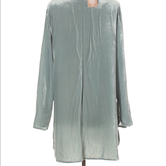 Soft Surrounding Velour Long Sleeved Blouse - Picture 2 of 2